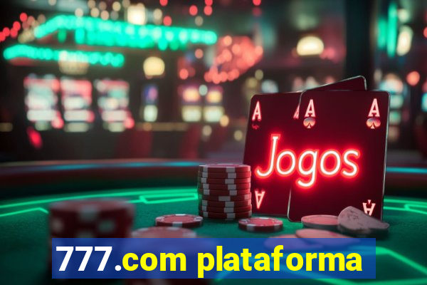 777.com plataforma
